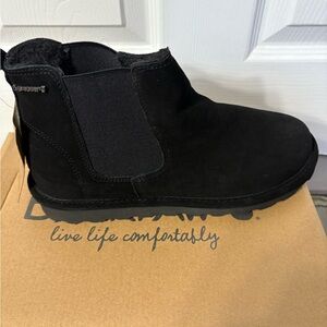 New BearPaw Black Ankle Boots